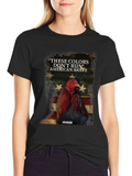 American Brave Warrior Rooster Graphic Tee