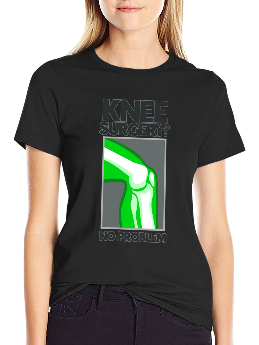 Knee Surgery? No Problem Graphic T-Shirt