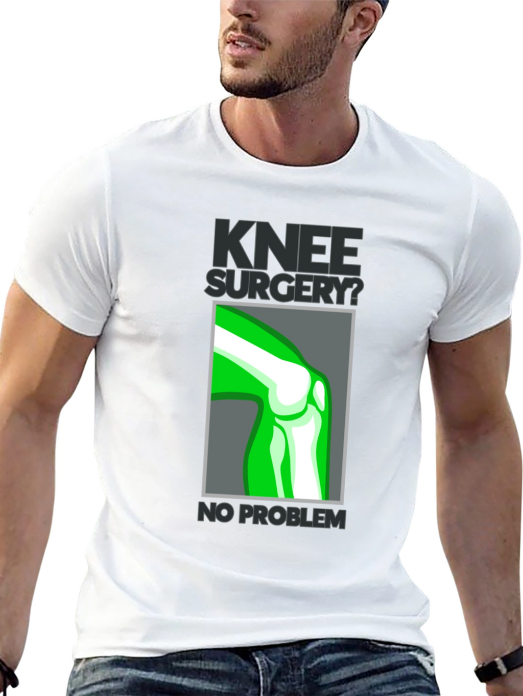 Knee Surgery? No Problem Graphic T-Shirt