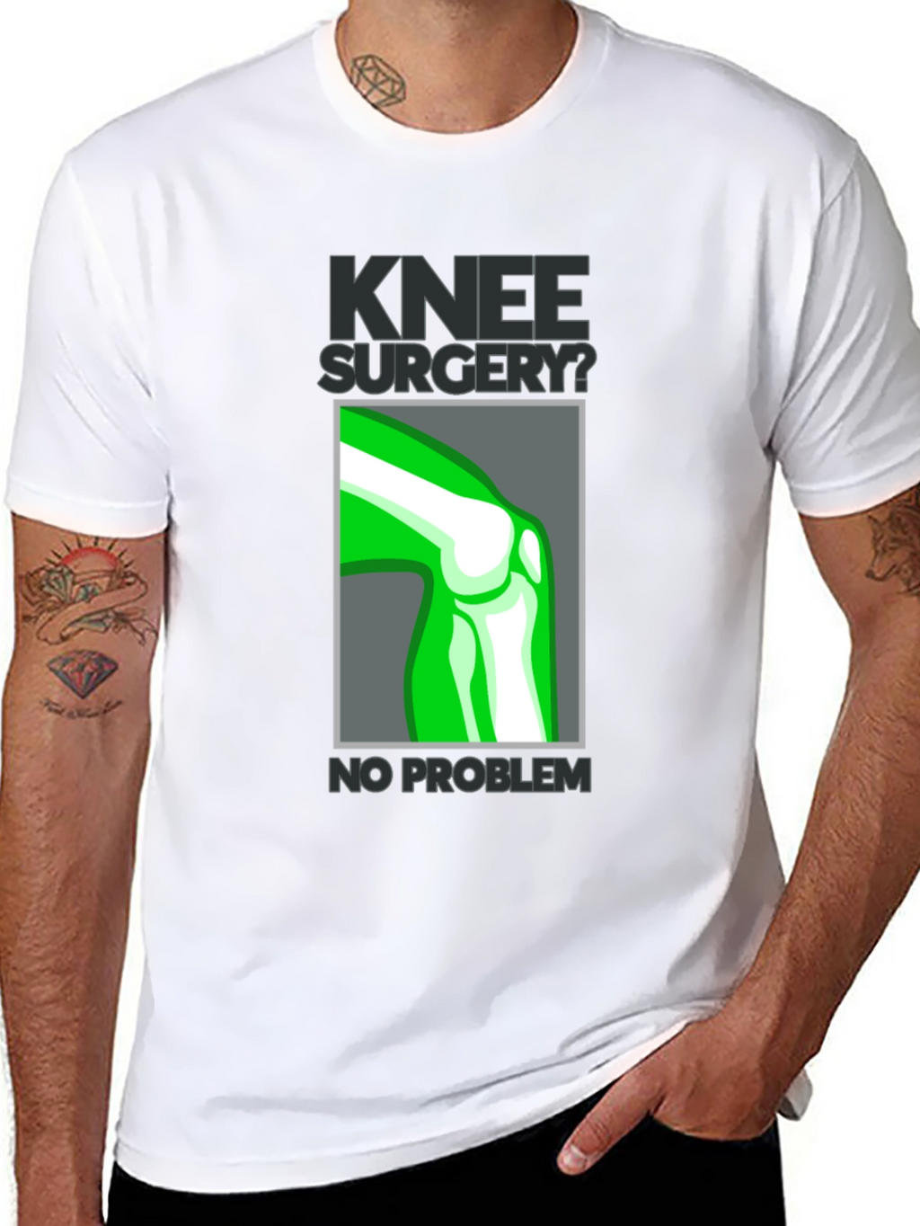 Knee Surgery? No Problem Graphic T-Shirt