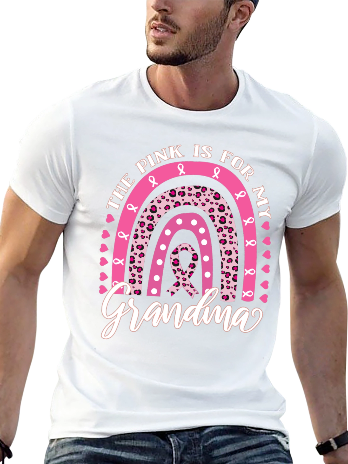 Pink Ribbon Grandma T-Shirt