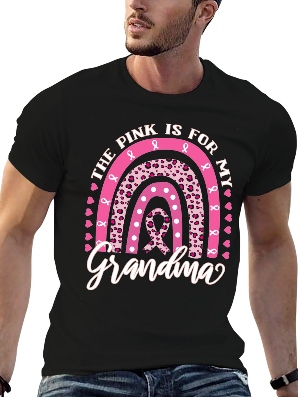 Pink Ribbon Grandma T-Shirt