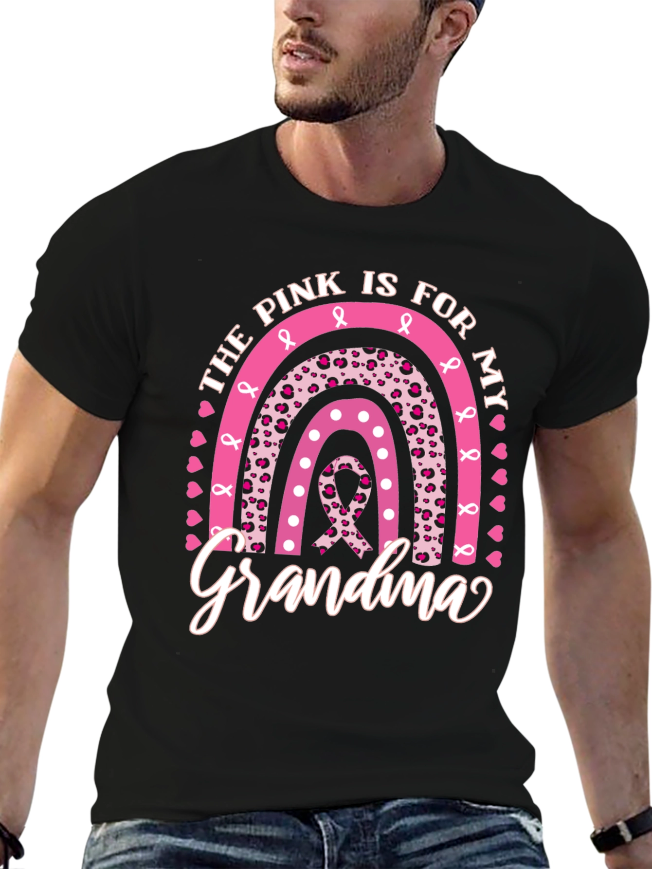 Pink Ribbon Grandma T-Shirt