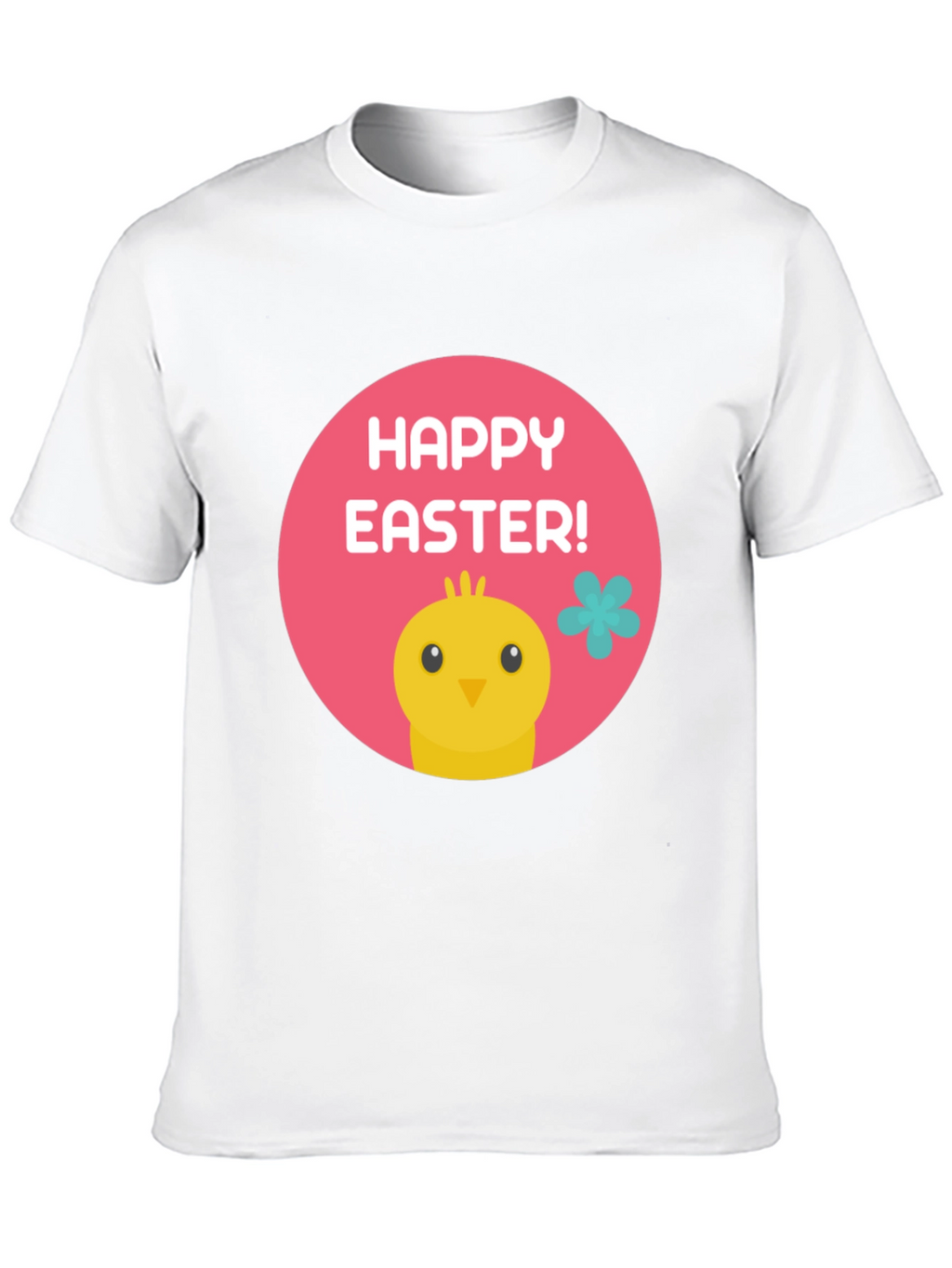 Happy Easter Chick T-Shirt - Black