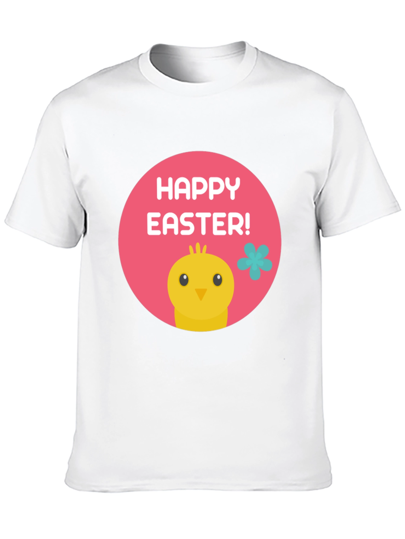 Happy Easter Chick T-Shirt - Black