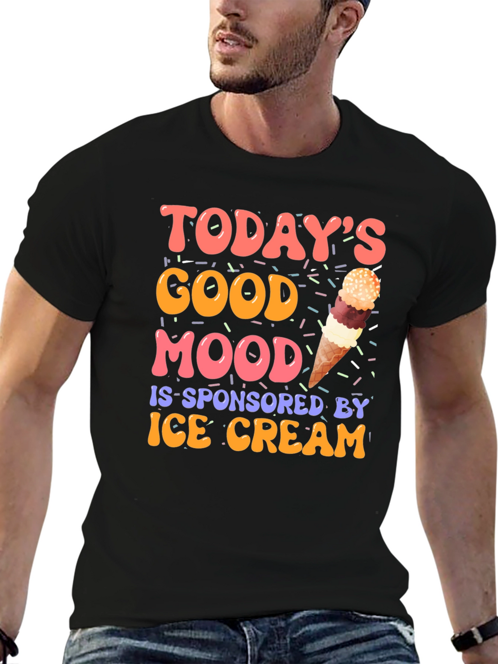 Todays Good Mood Ice Cream T-Shirt