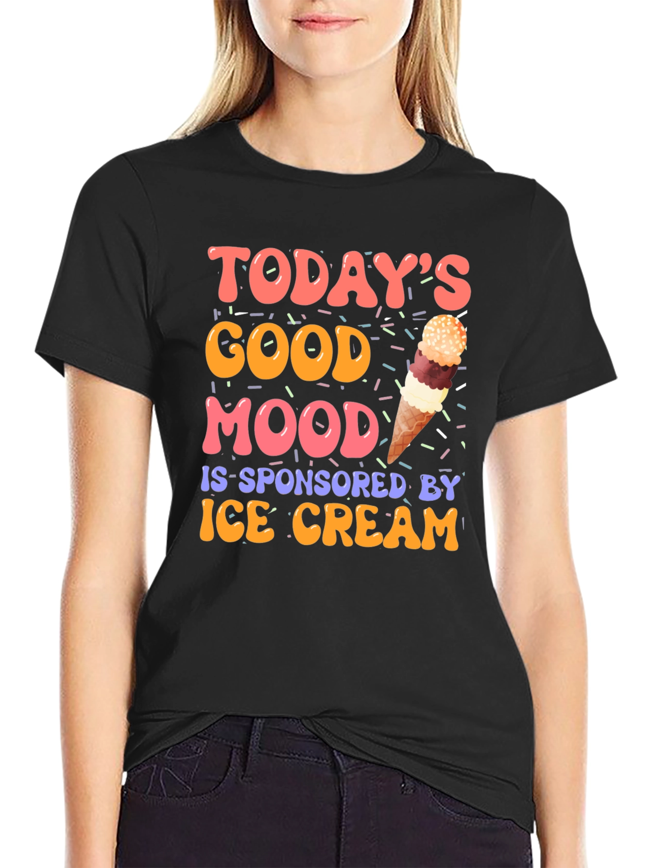 Todays Good Mood Ice Cream T-Shirt