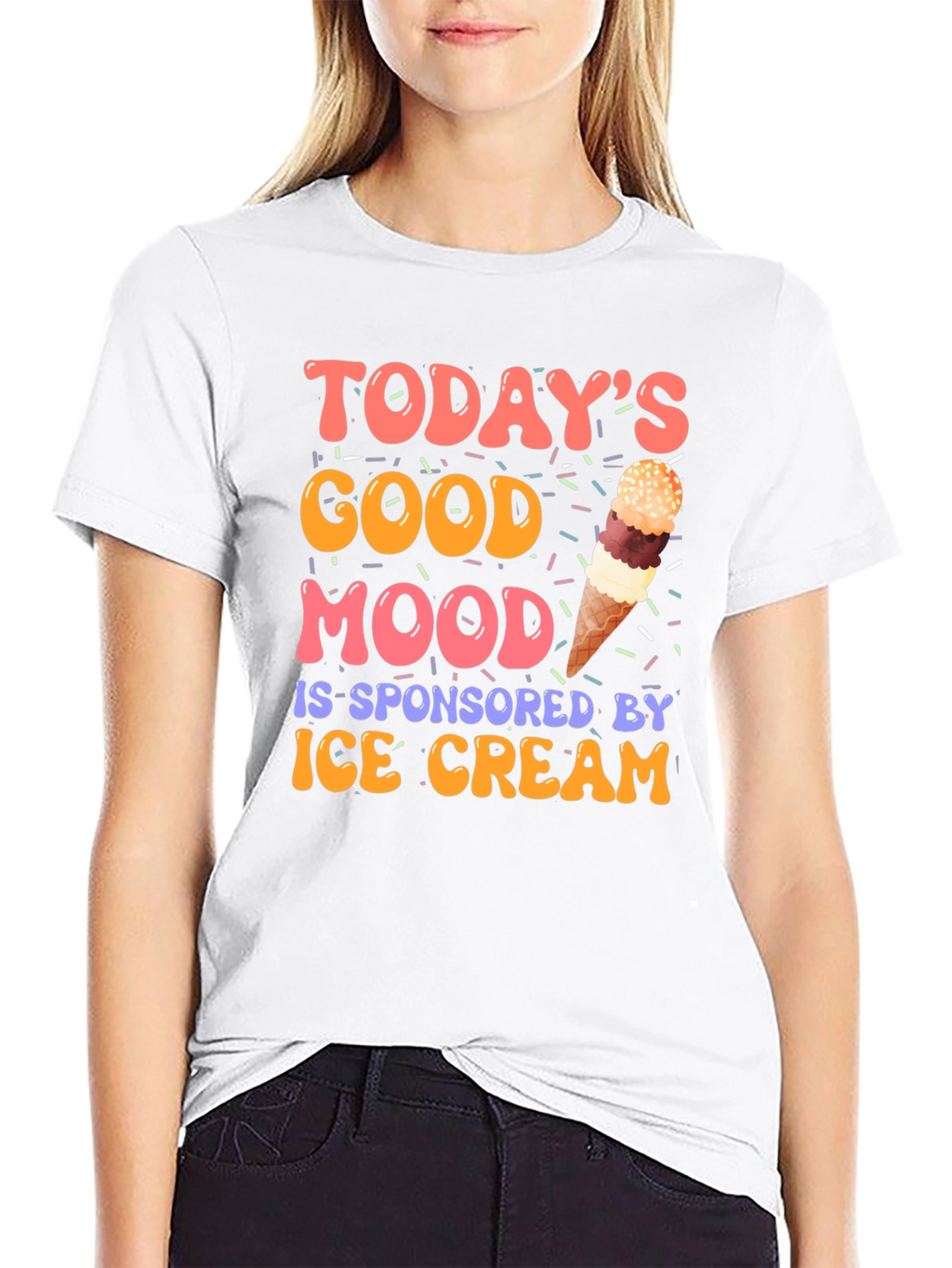 Todays Good Mood Ice Cream T-Shirt