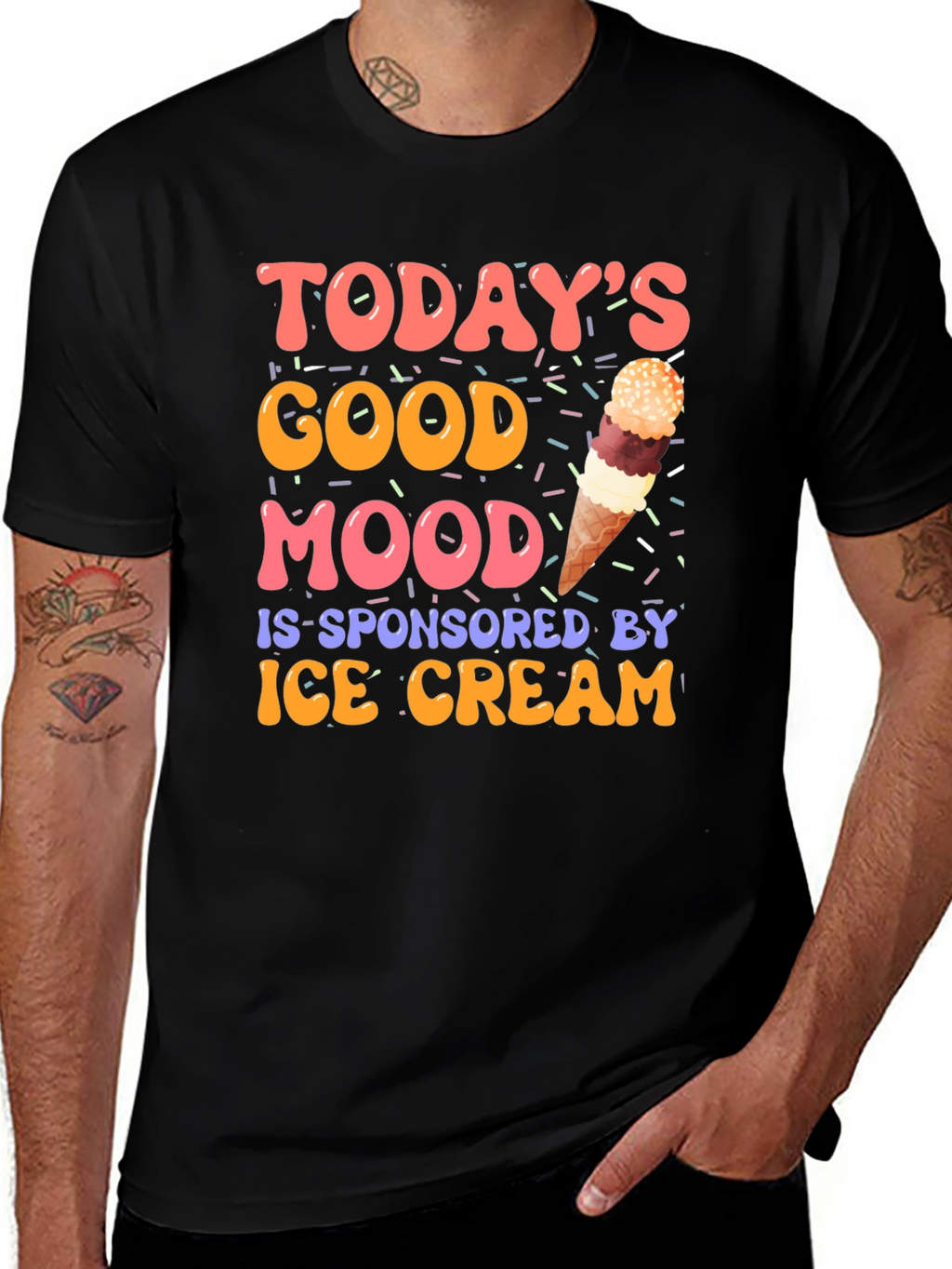 Todays Good Mood Ice Cream T-Shirt