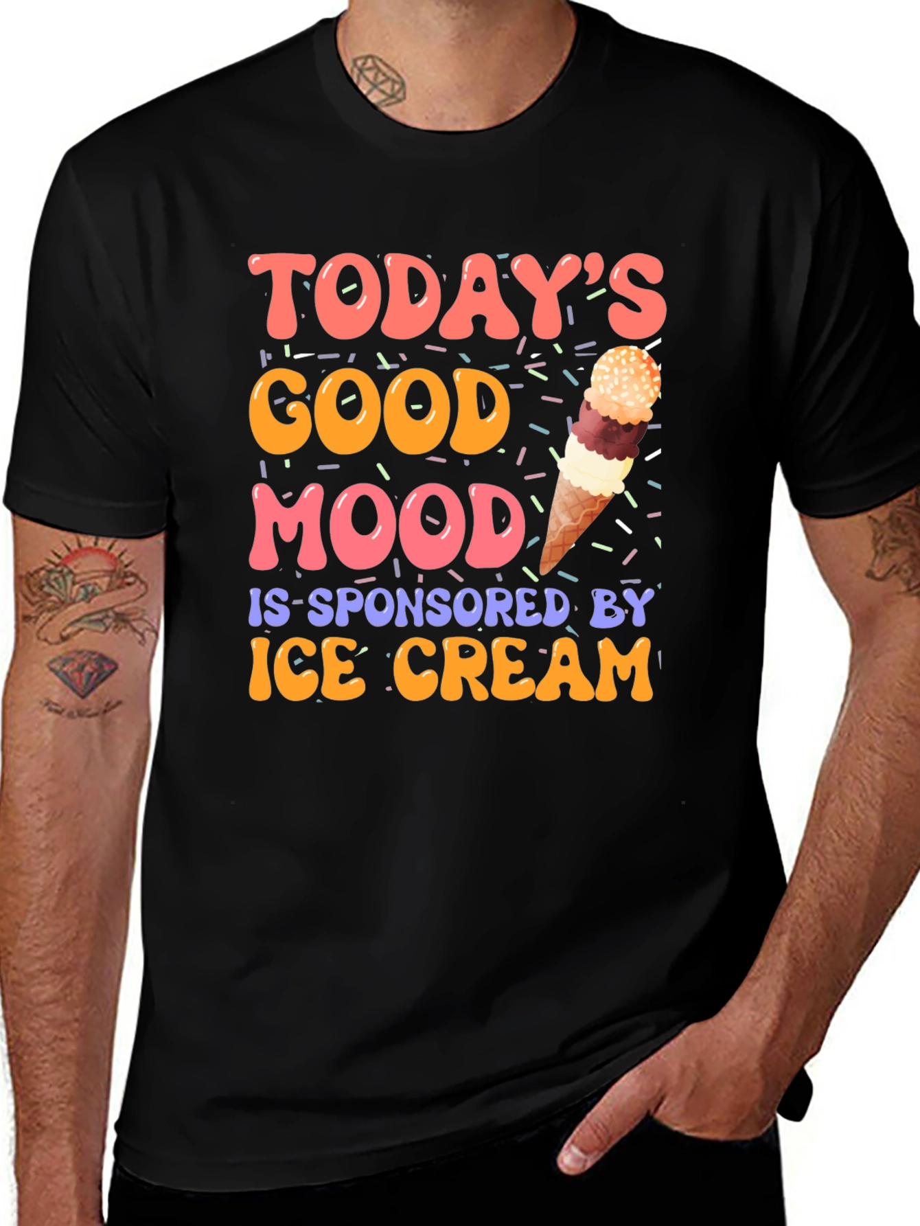 Todays Good Mood Ice Cream T-Shirt