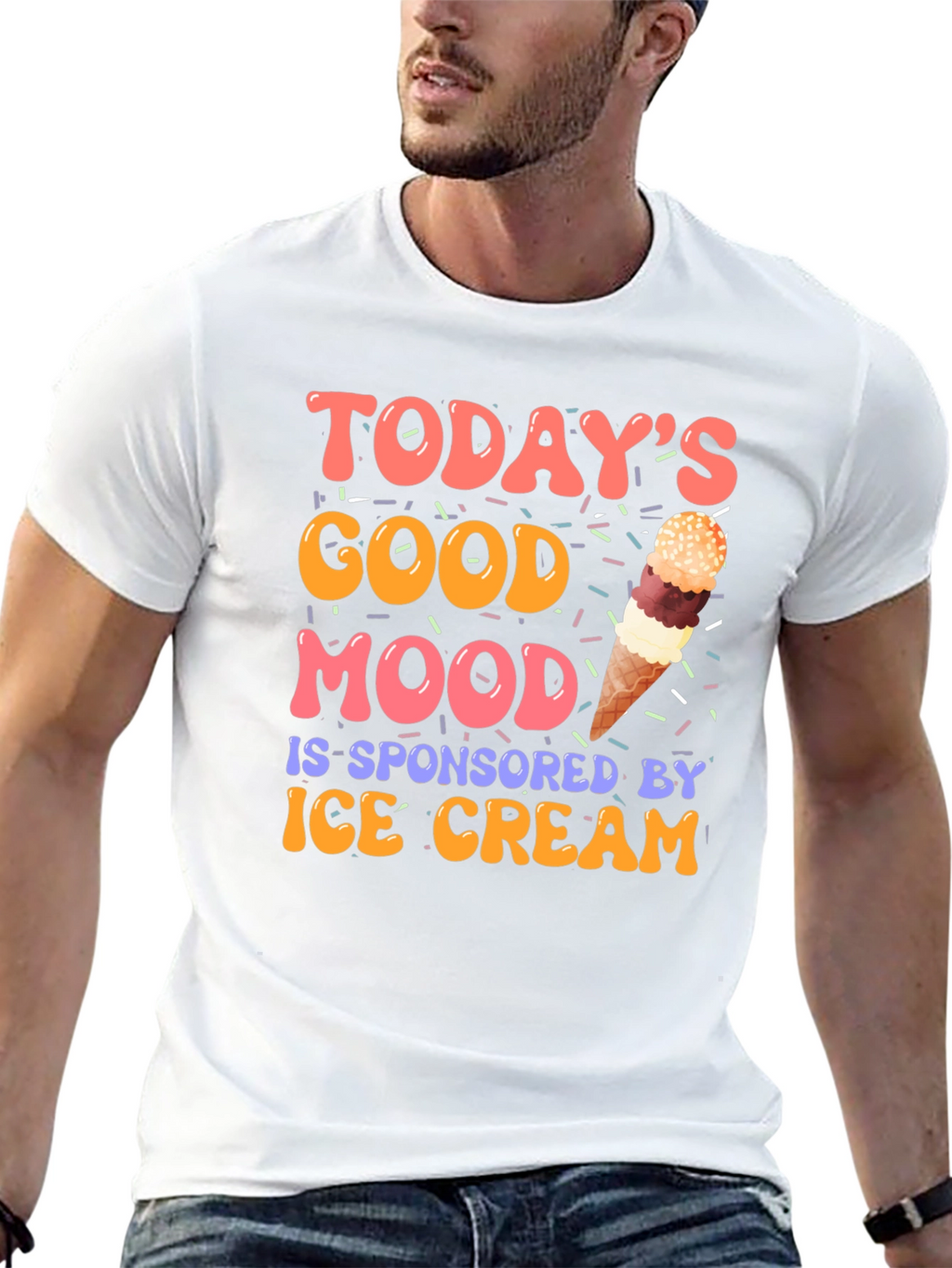 Todays Good Mood Ice Cream T-Shirt