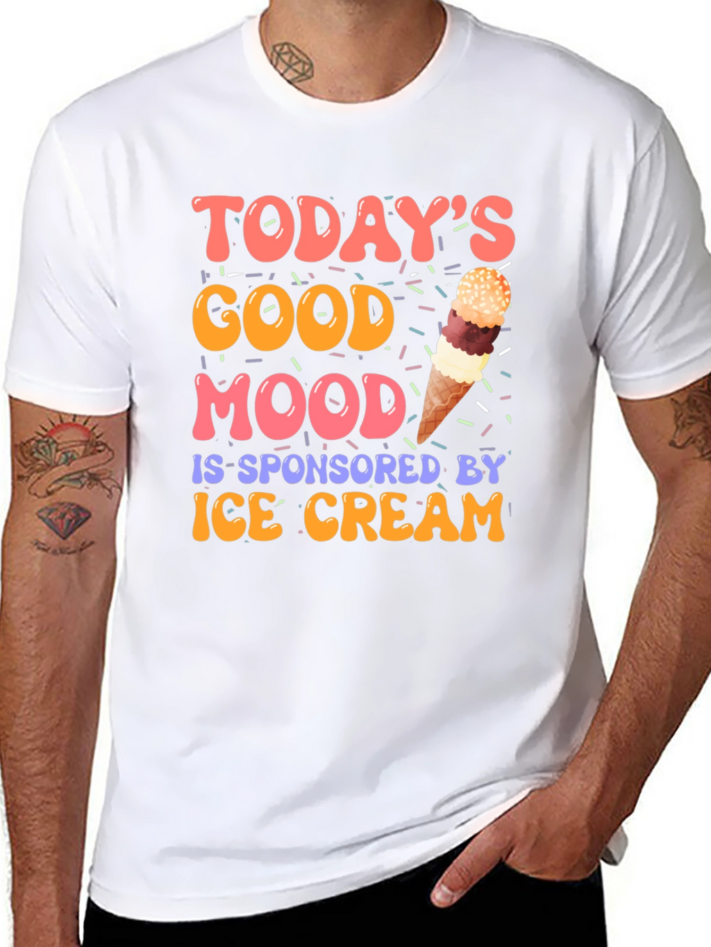 Todays Good Mood Ice Cream T-Shirt