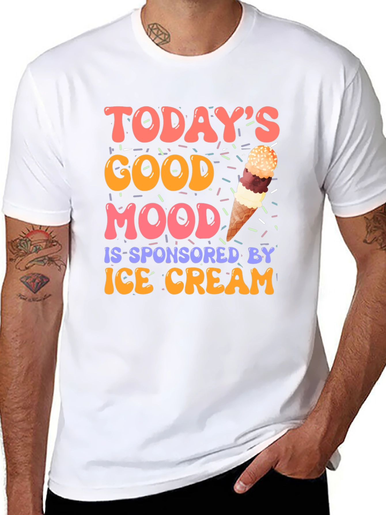 Todays Good Mood Ice Cream T-Shirt