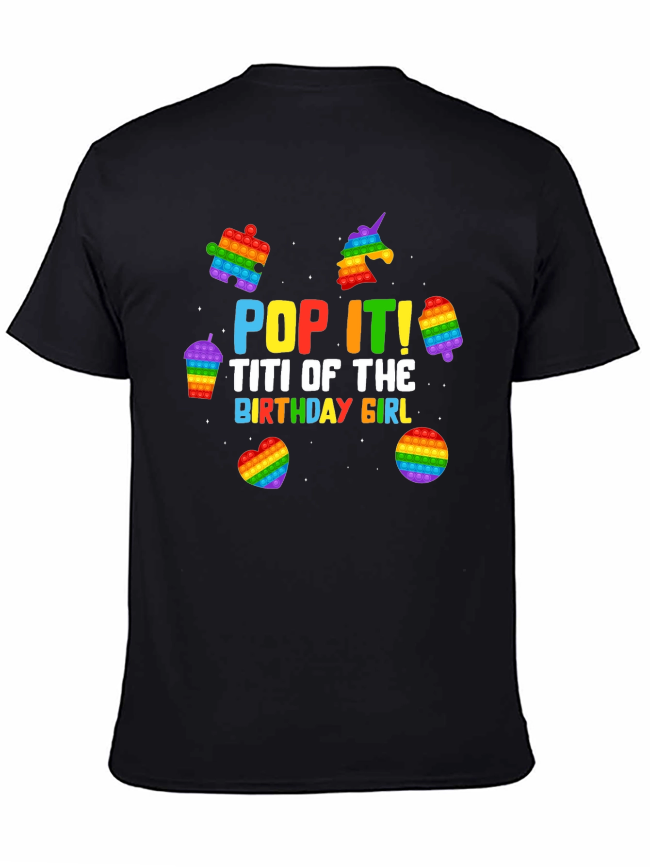 Pop It! Titi Birthday Girl T-Shirt