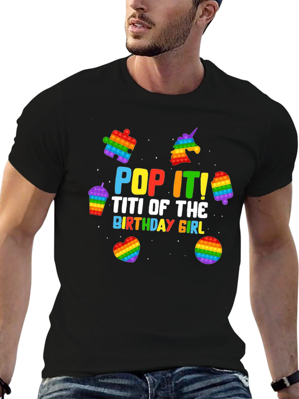 Pop It! Titi Birthday Girl T-Shirt