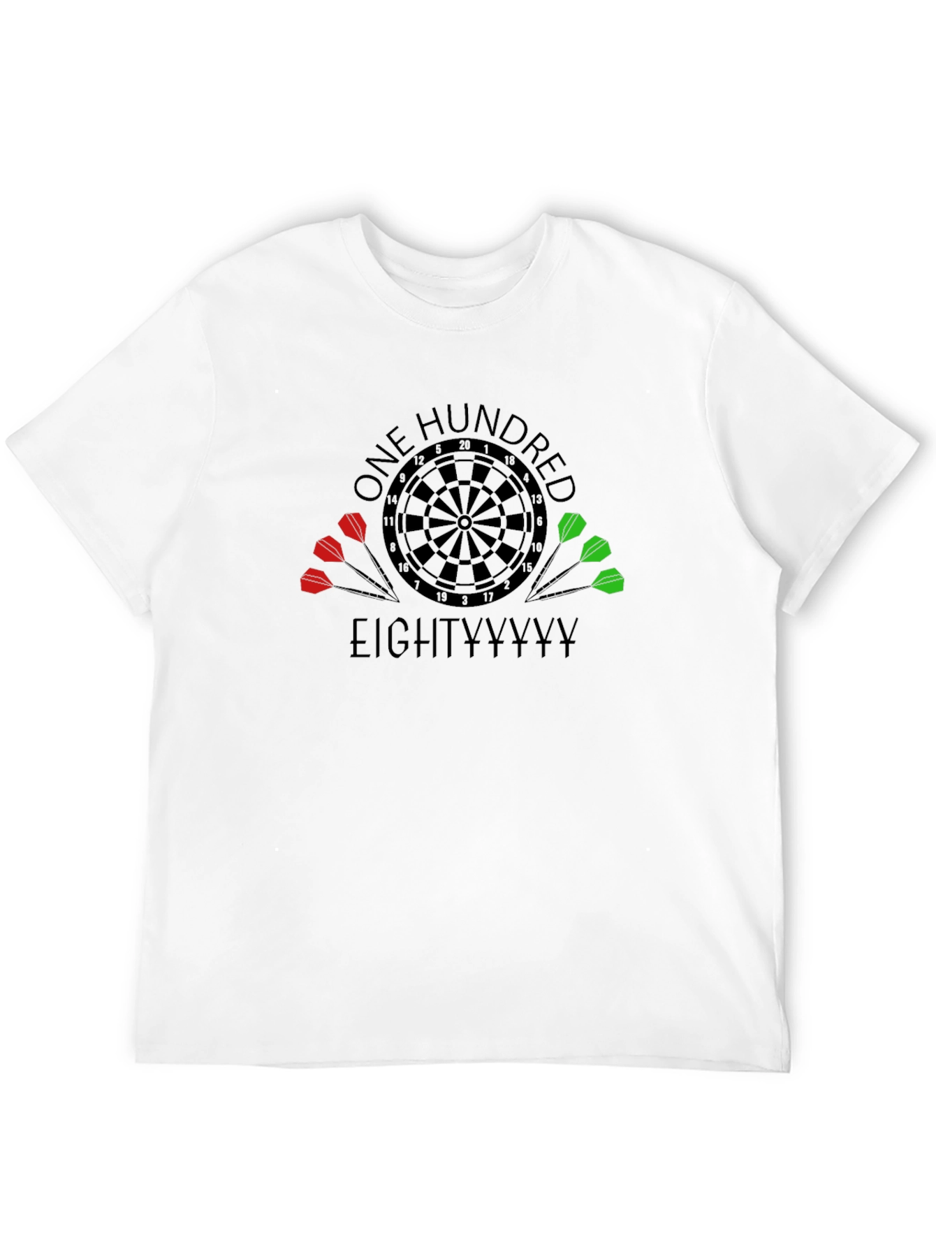 One Hundred Eighty Dart T-Shirt - Bullseye Tee