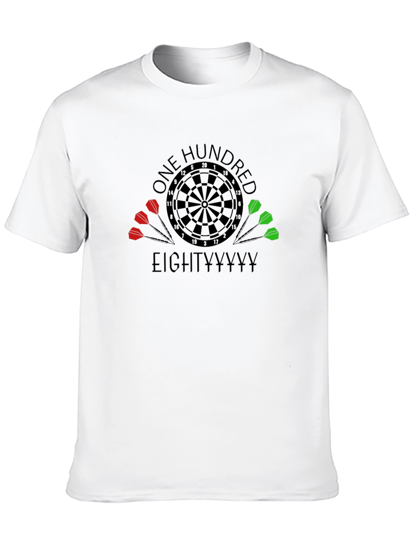 One Hundred Eighty Dart T-Shirt - Bullseye Tee