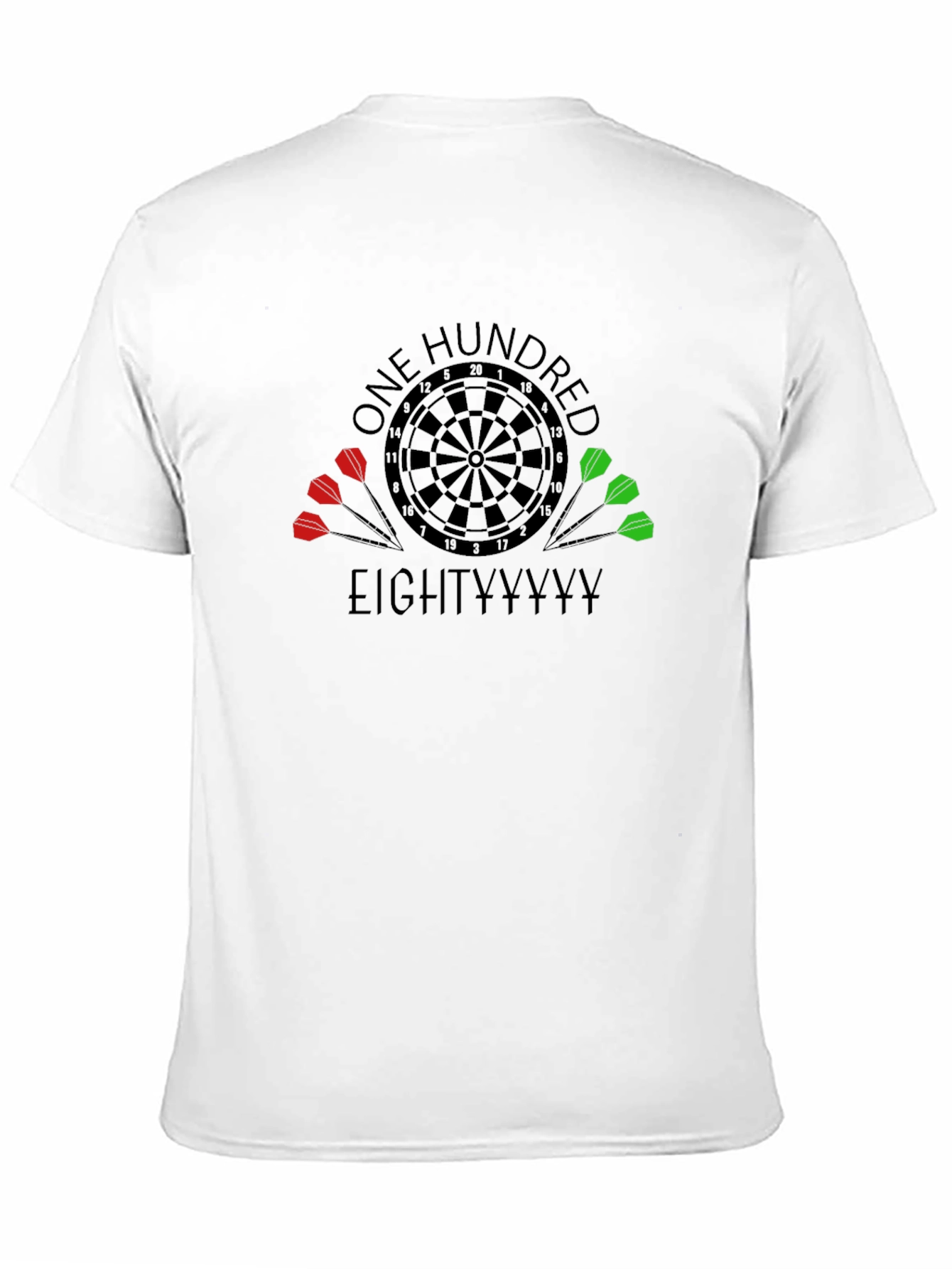 One Hundred Eighty Dart T-Shirt - Bullseye Tee