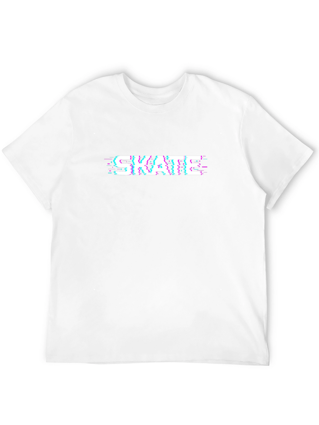 Skate Glitch Graphic Tee - Modern Streetwear