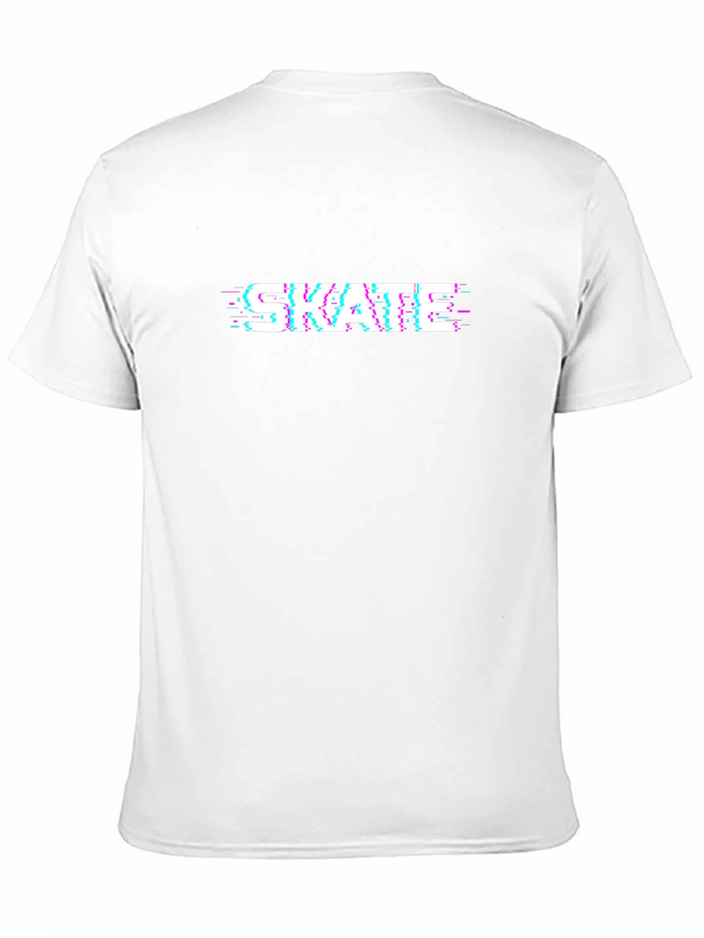 Skate Glitch Graphic Tee - Modern Streetwear