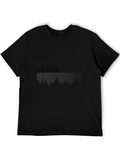 Guitar Soundwave Graphic T-Shirt