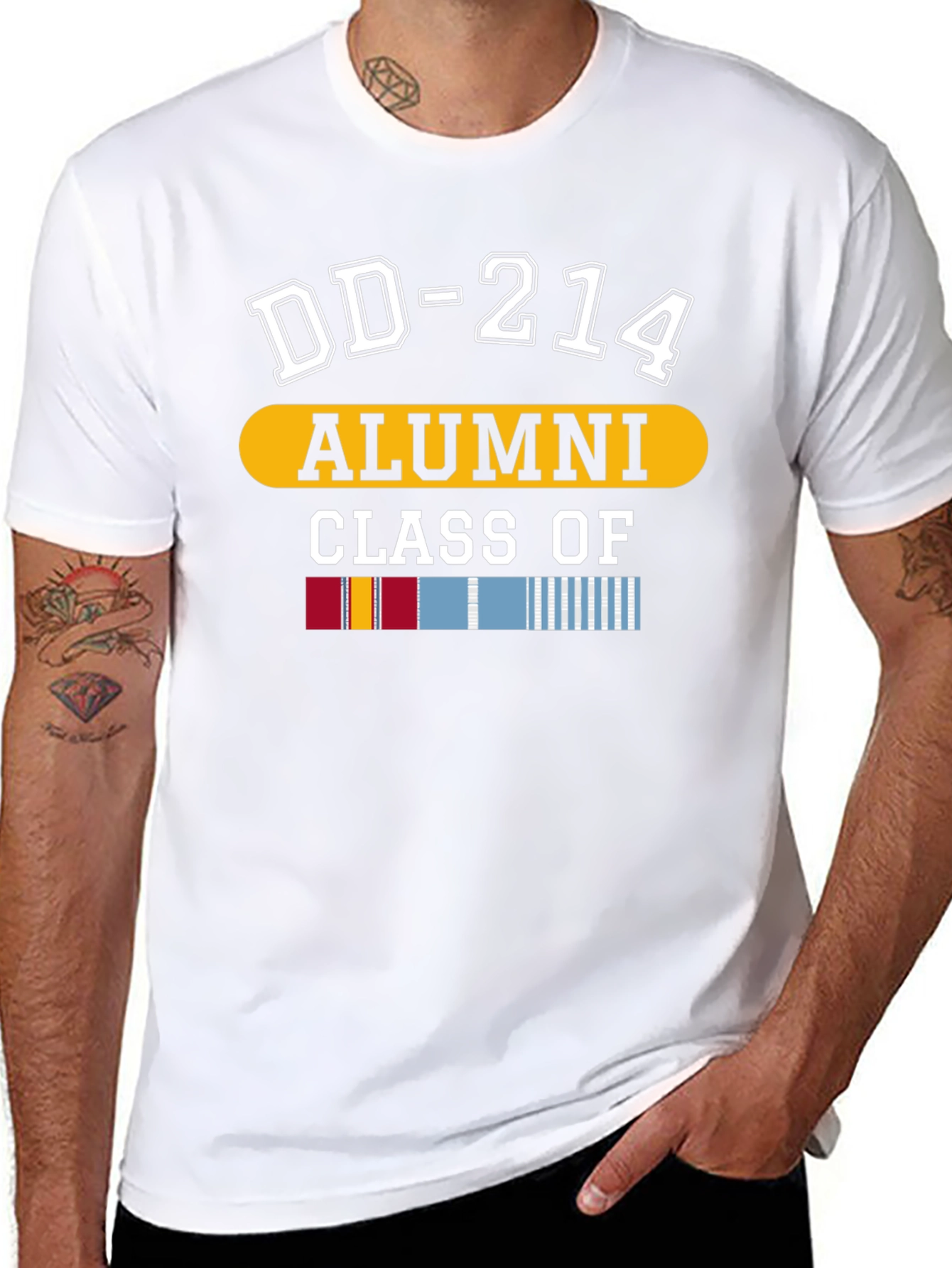 DD-214 Alumni T-Shirt - Veteran Pride Tee