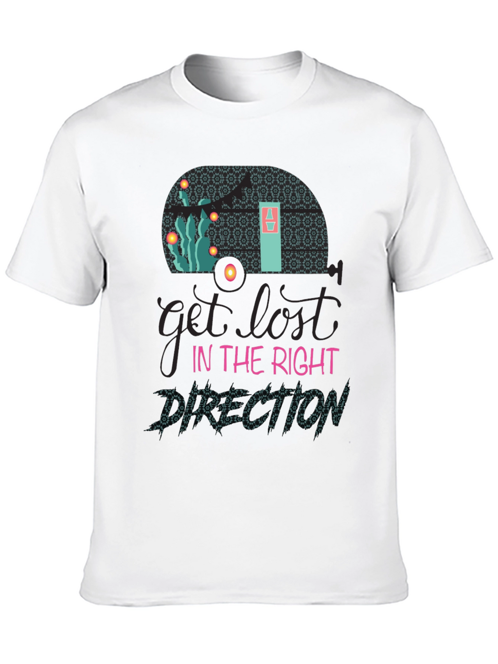 Get Lost in the Right Direction Graphic Tee
