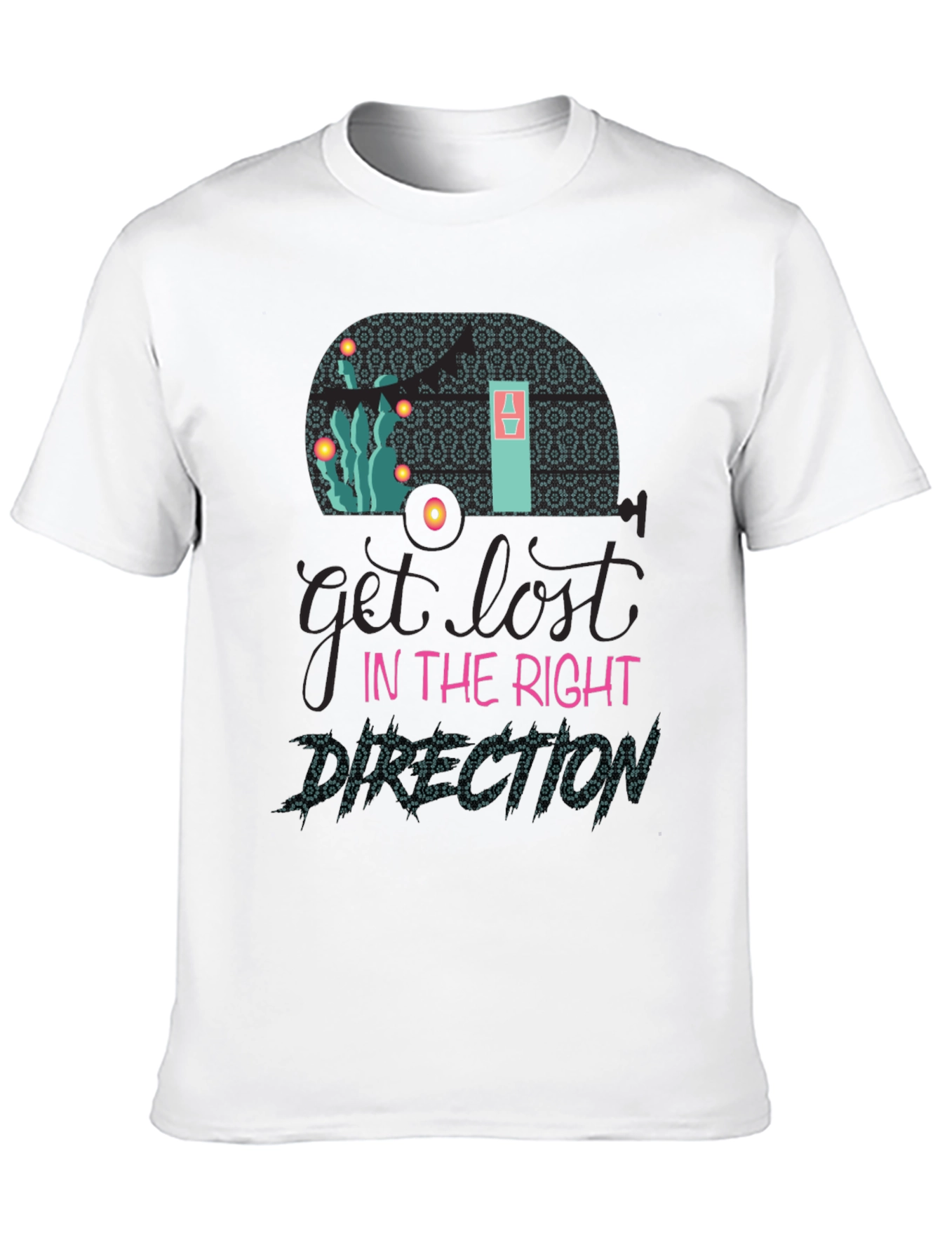 Get Lost in the Right Direction Graphic Tee