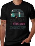 Get Lost in the Right Direction Graphic Tee
