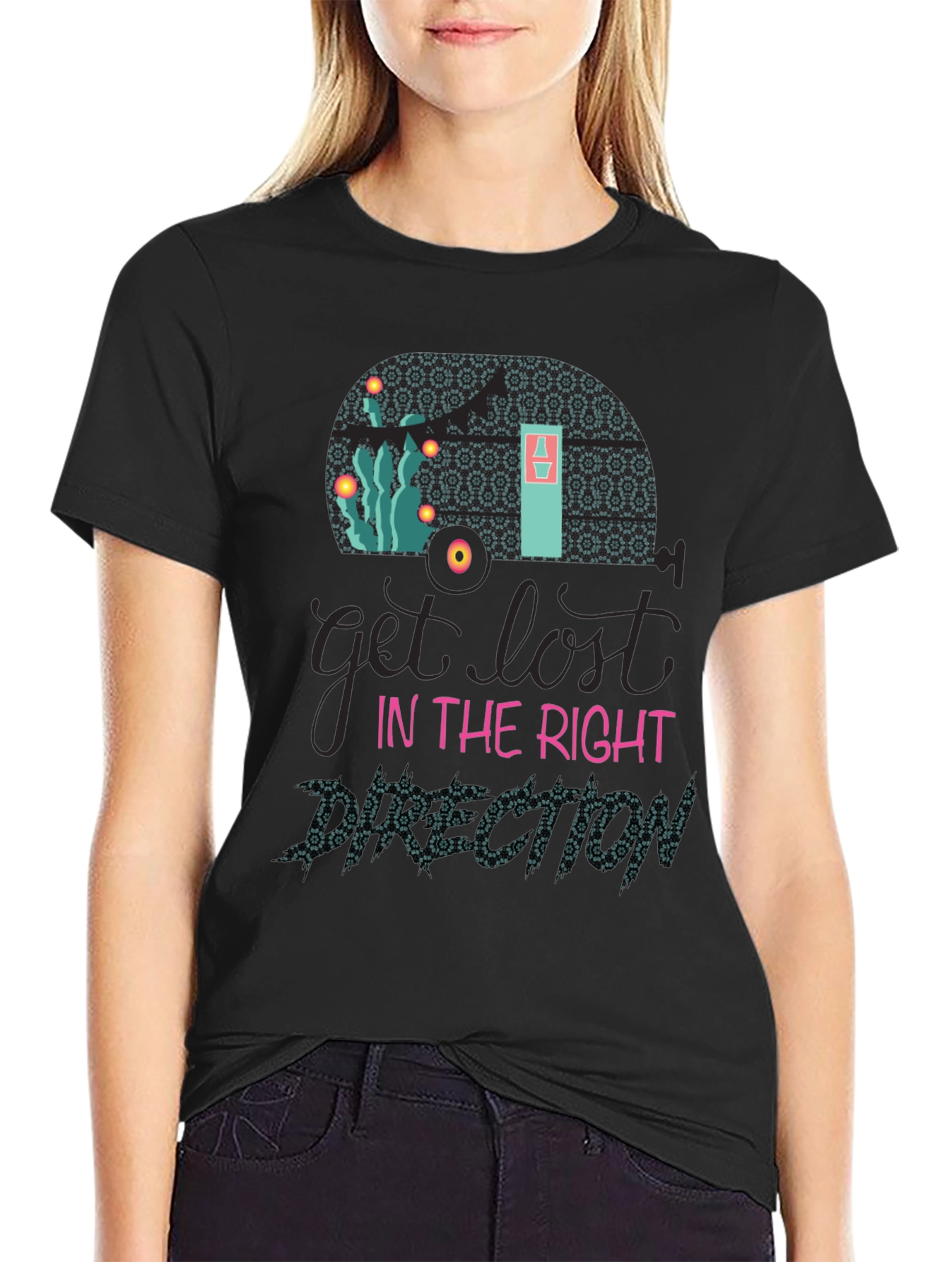 Get Lost in the Right Direction Graphic Tee