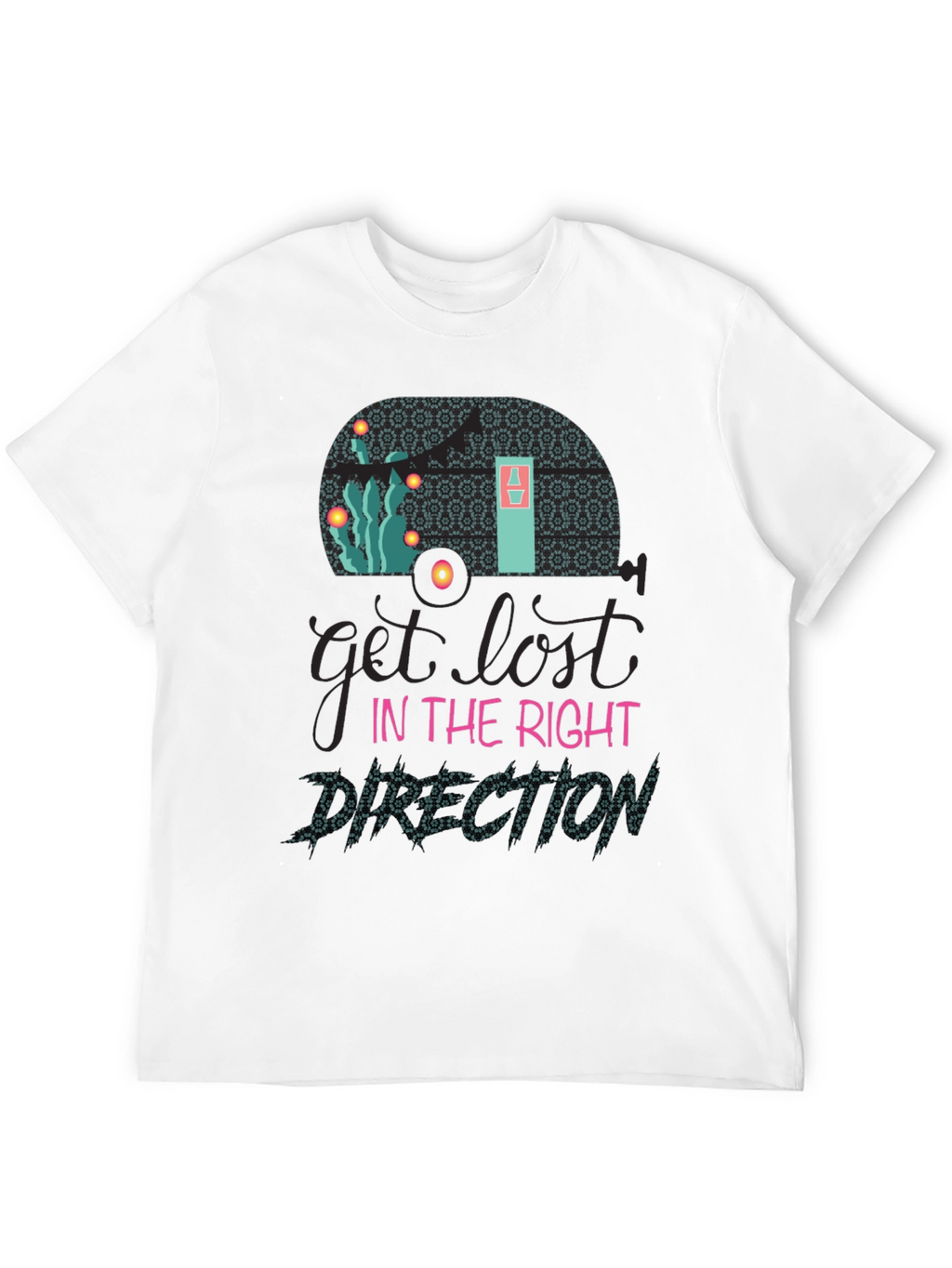 Get Lost in the Right Direction Graphic Tee