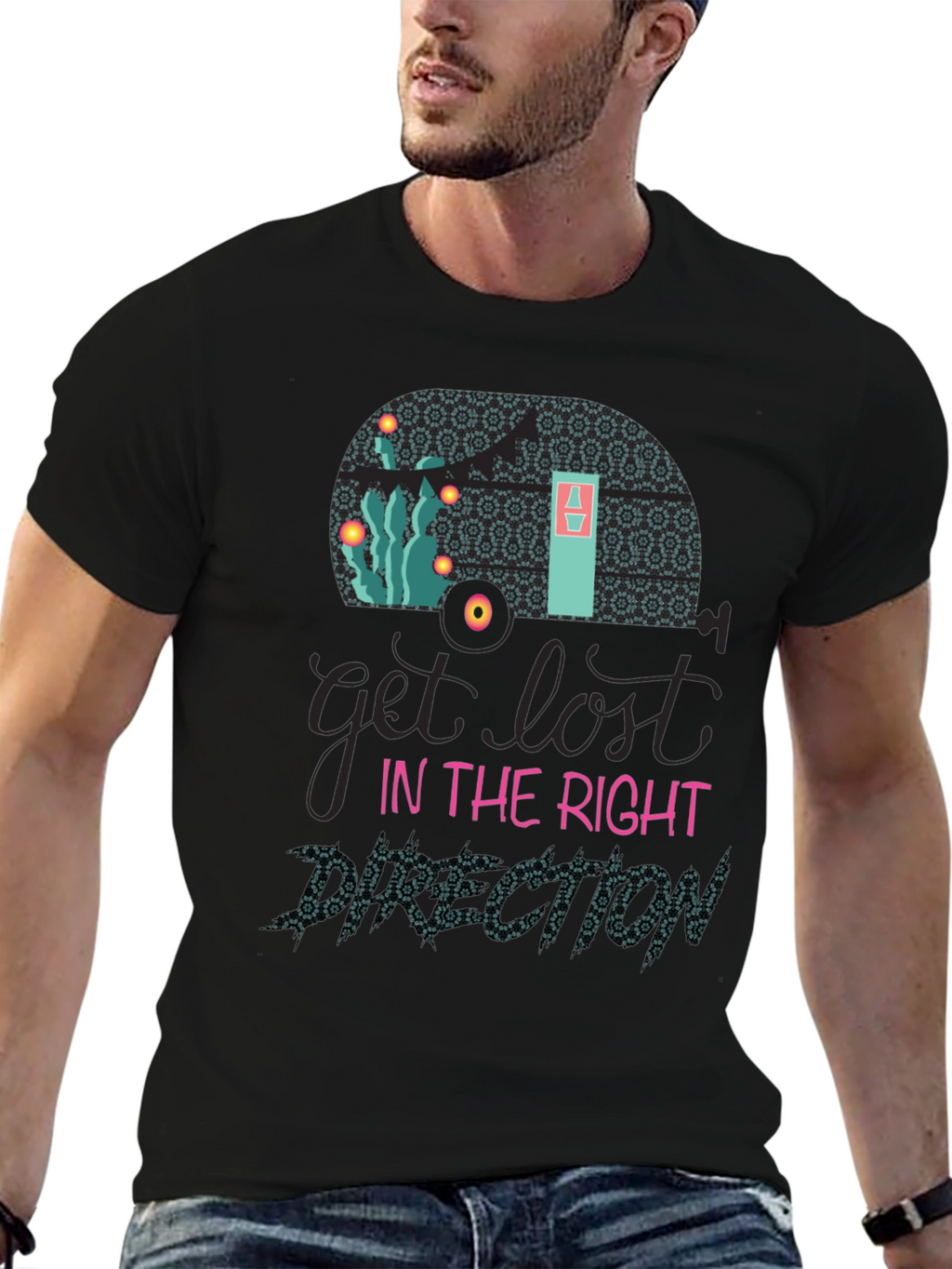 Get Lost in the Right Direction Graphic Tee