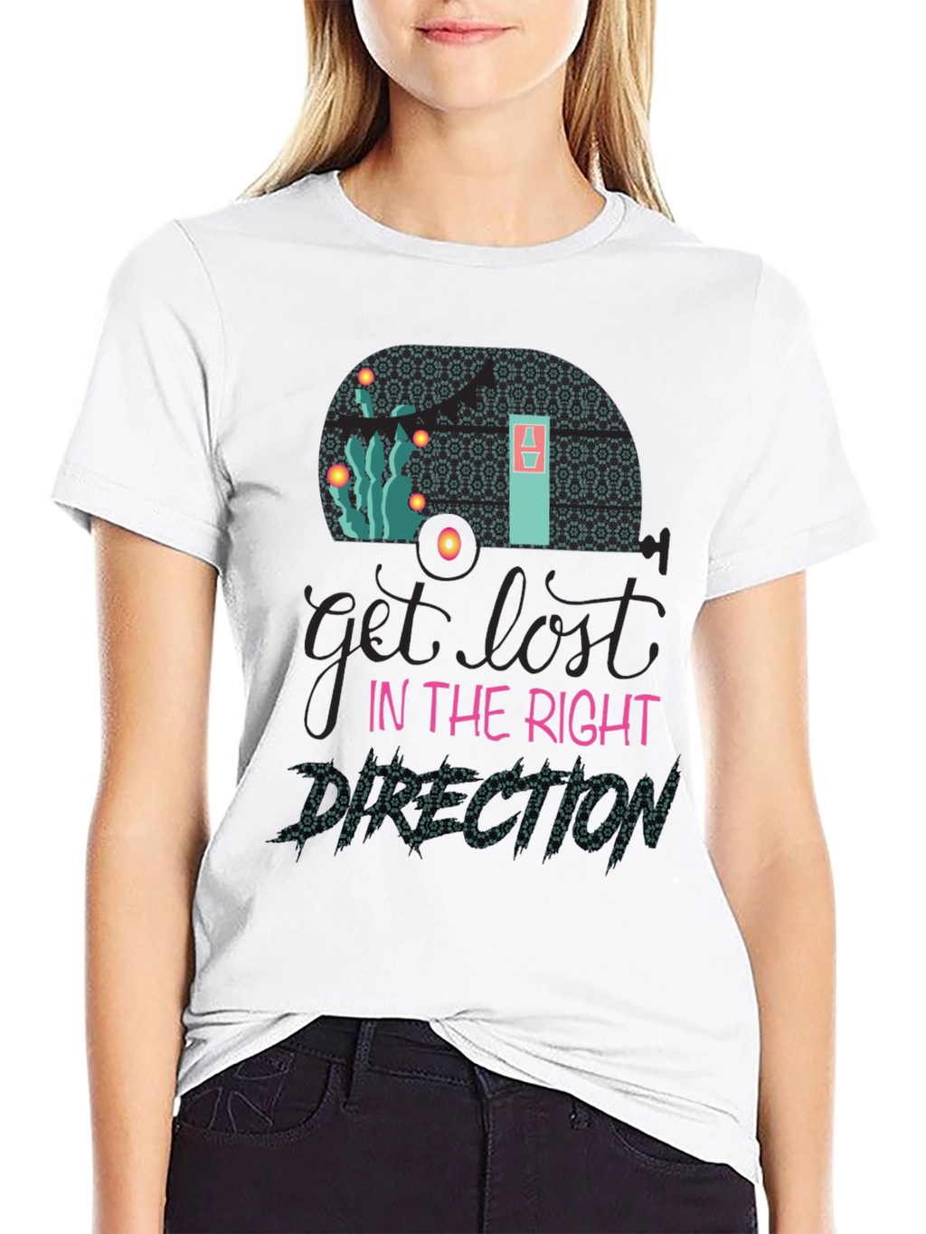 Get Lost in the Right Direction Graphic Tee