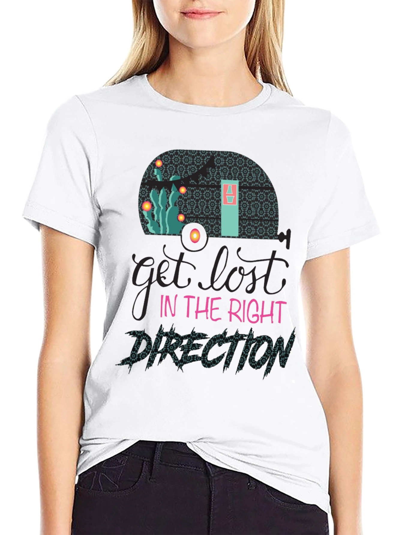Get Lost in the Right Direction Graphic Tee