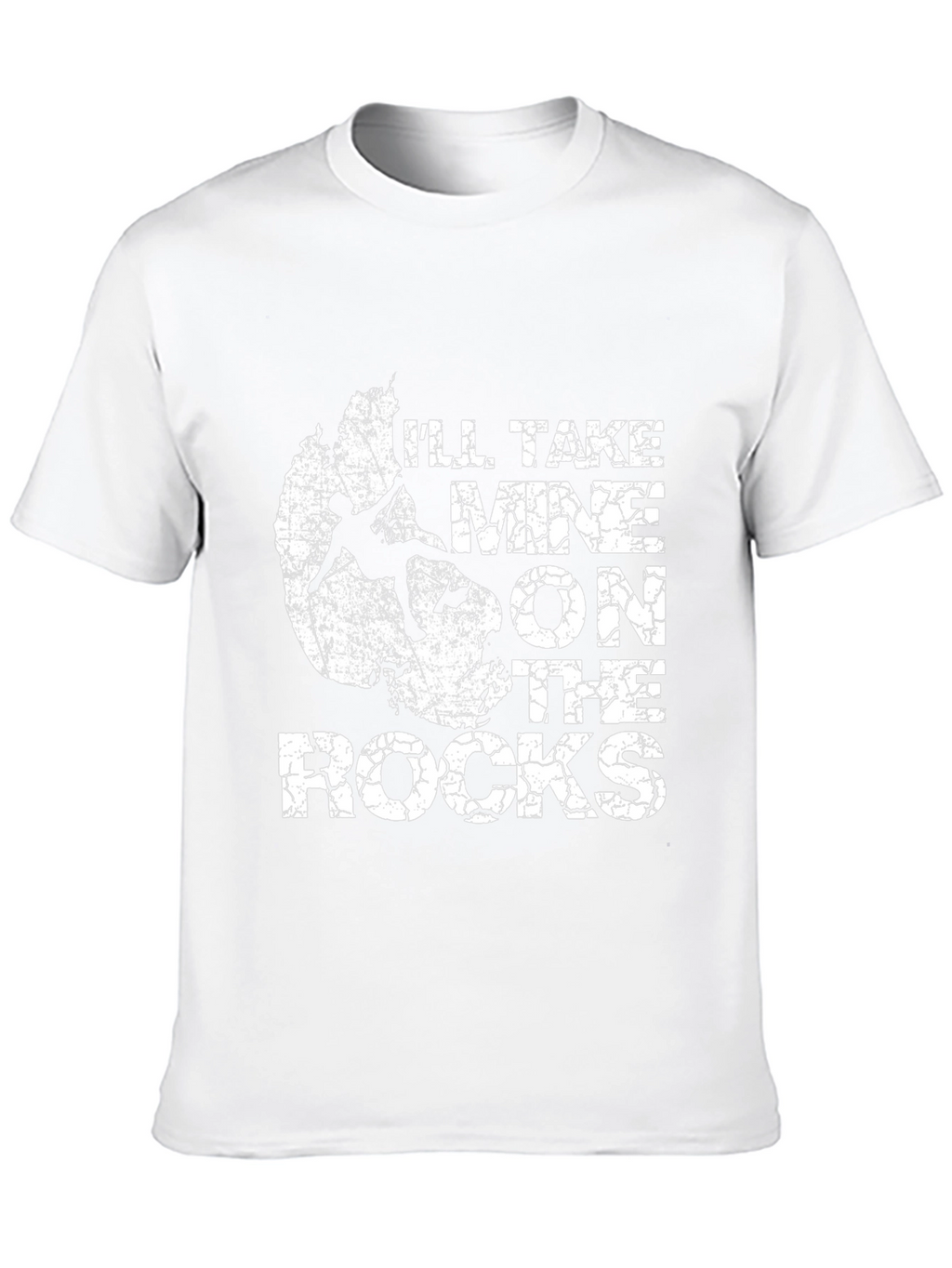 Ill Take Mine On The Rocks Climbing T-Shirt