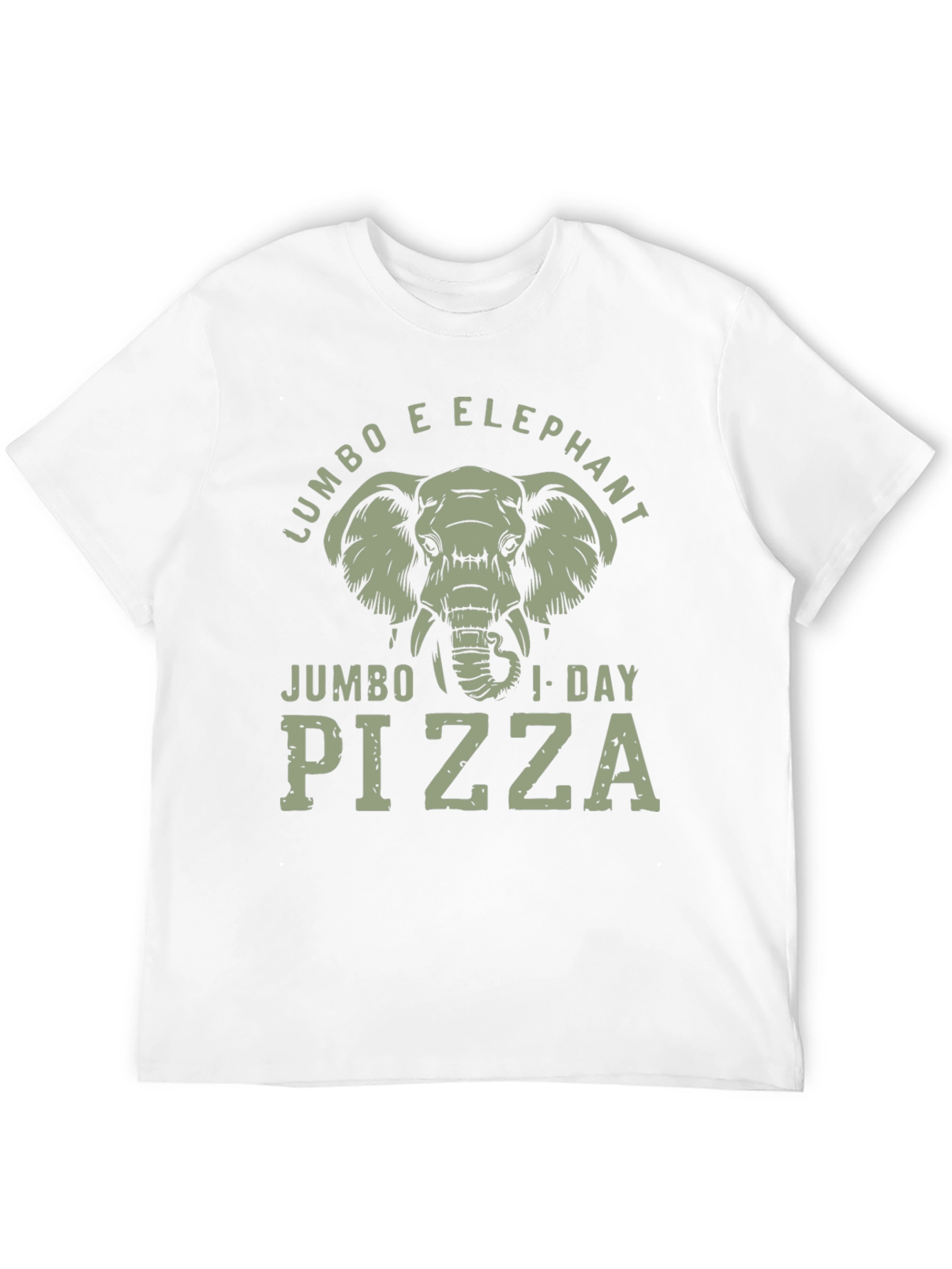Jumbo Elephant Pizza T-Shirt