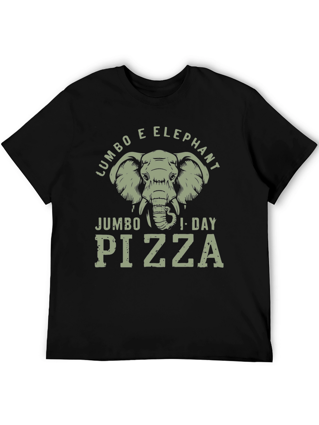 Jumbo Elephant Pizza T-Shirt