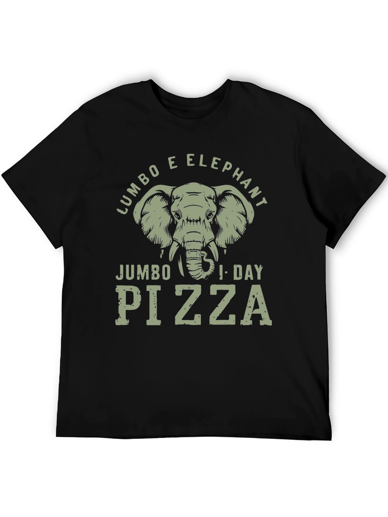 Jumbo Elephant Pizza T-Shirt