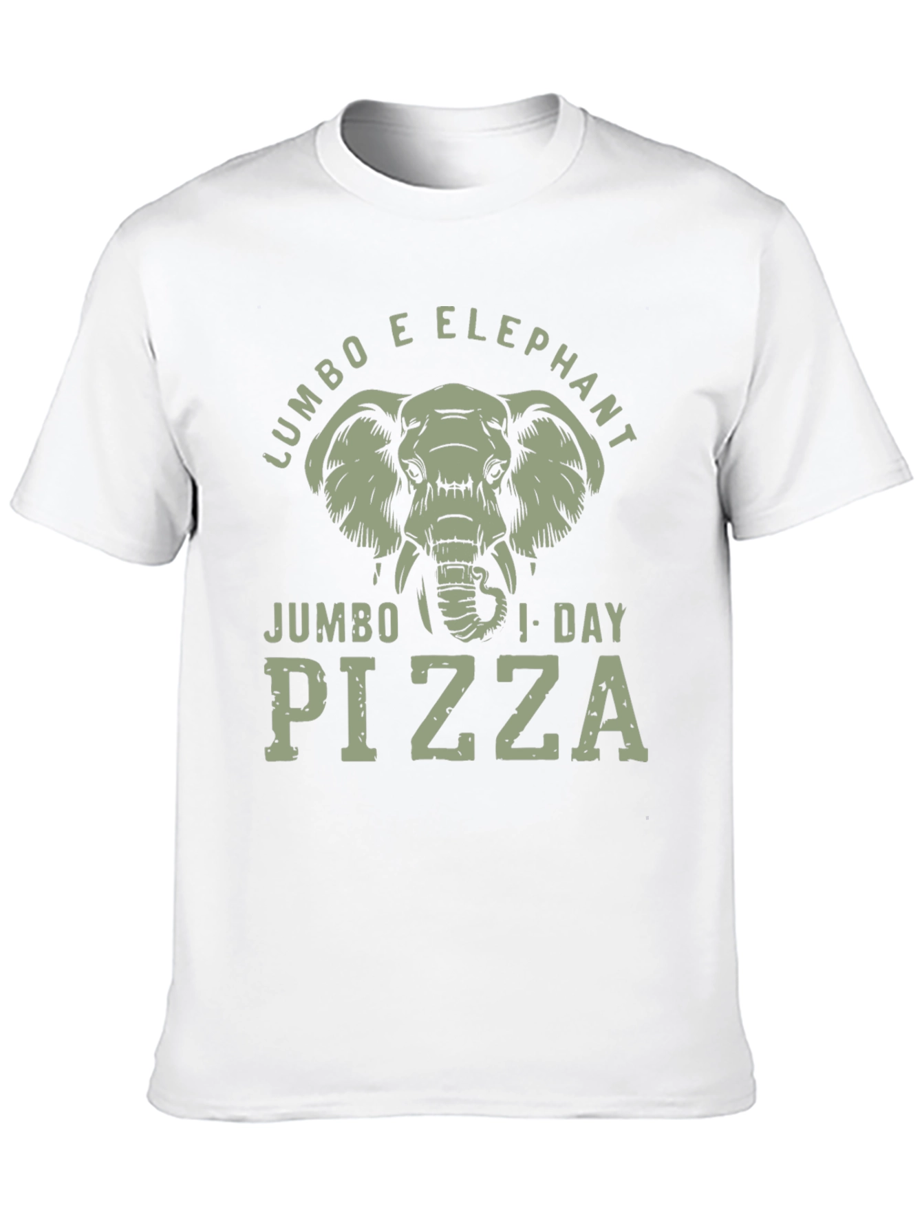 Jumbo Elephant Pizza T-Shirt