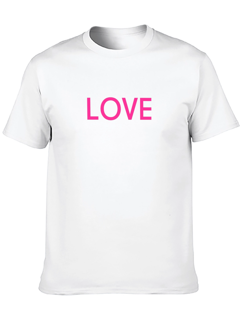 Love Graphic Tee - Classic Black Cotton Shirt