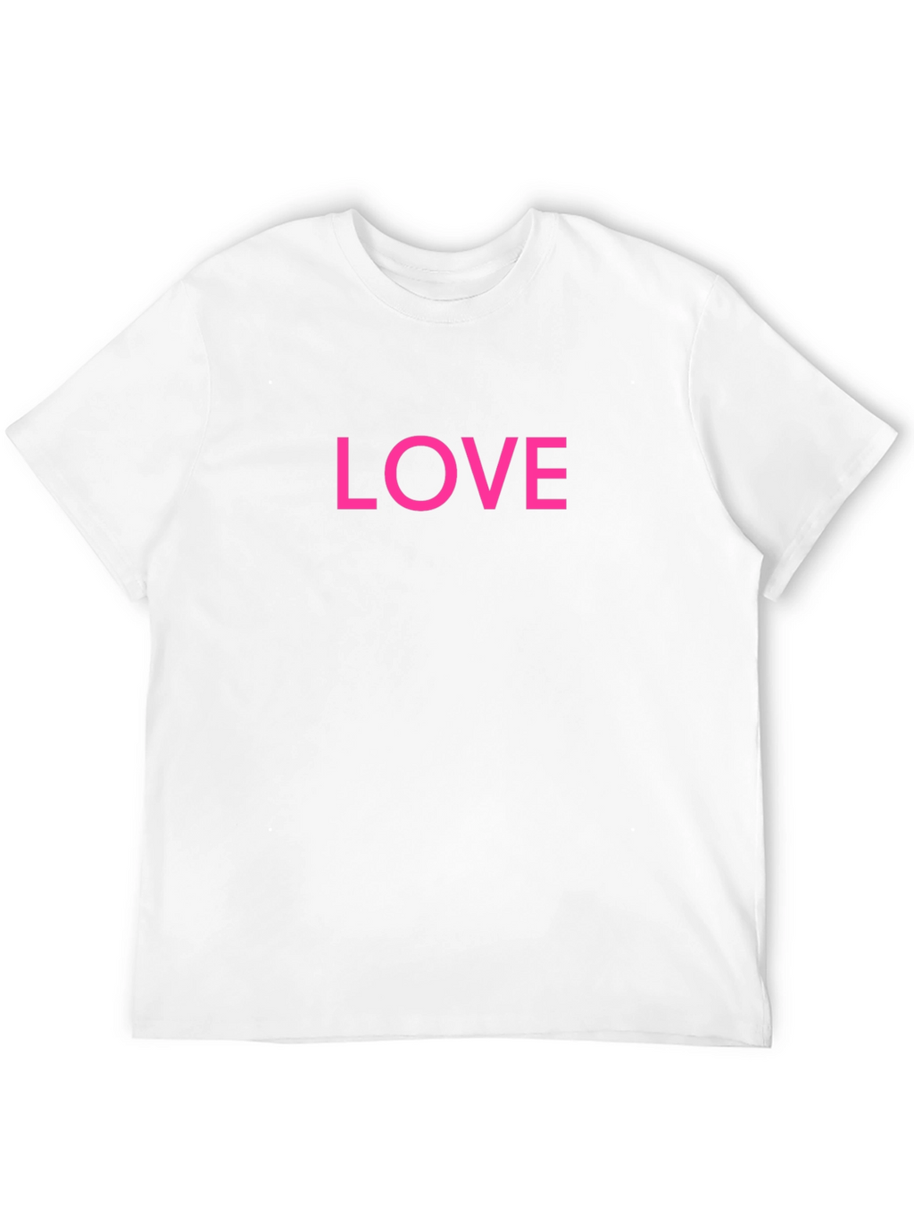 Love Graphic Tee - Classic Black Cotton Shirt