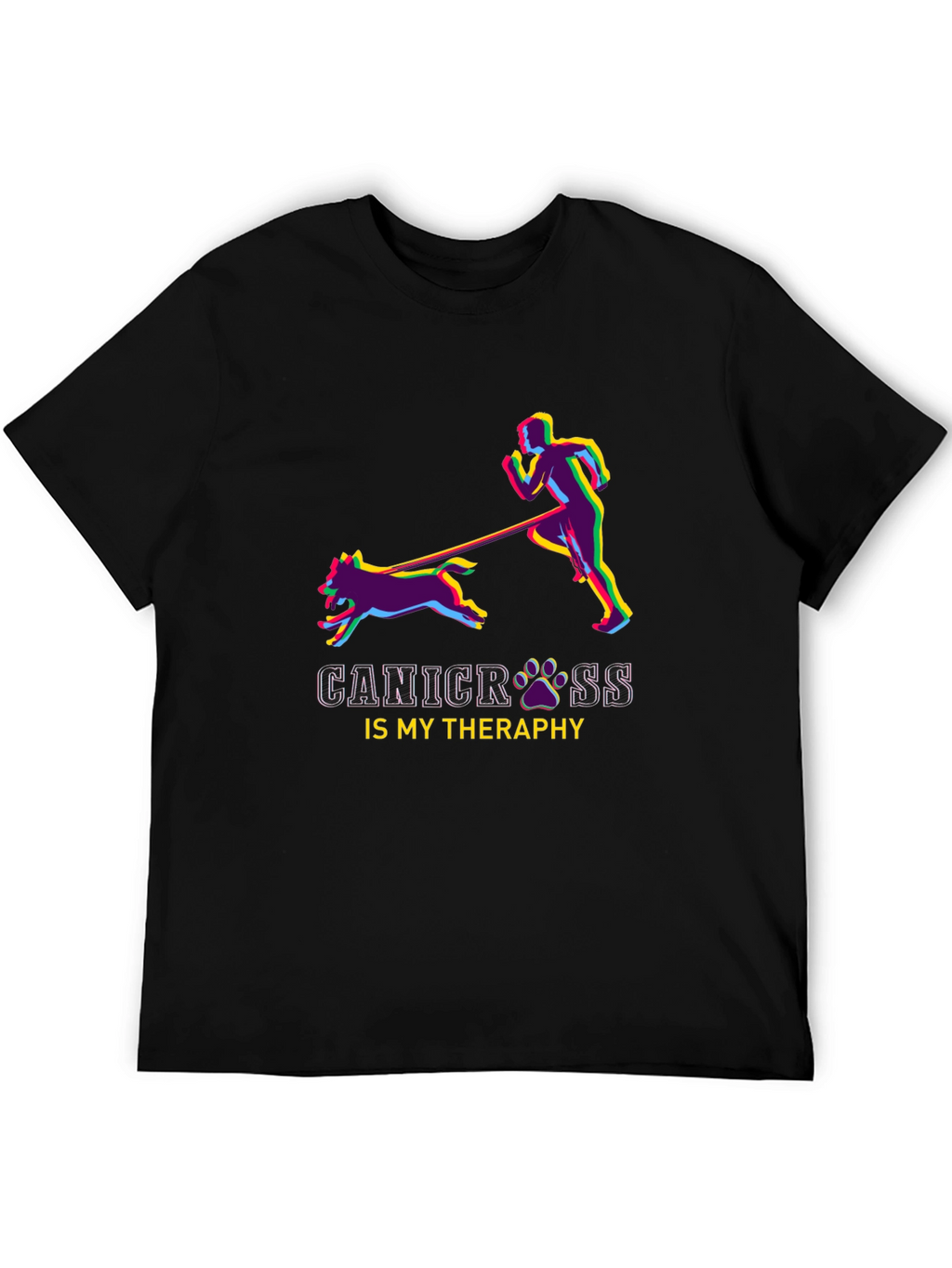 Canicross Therapy Graphic Tee