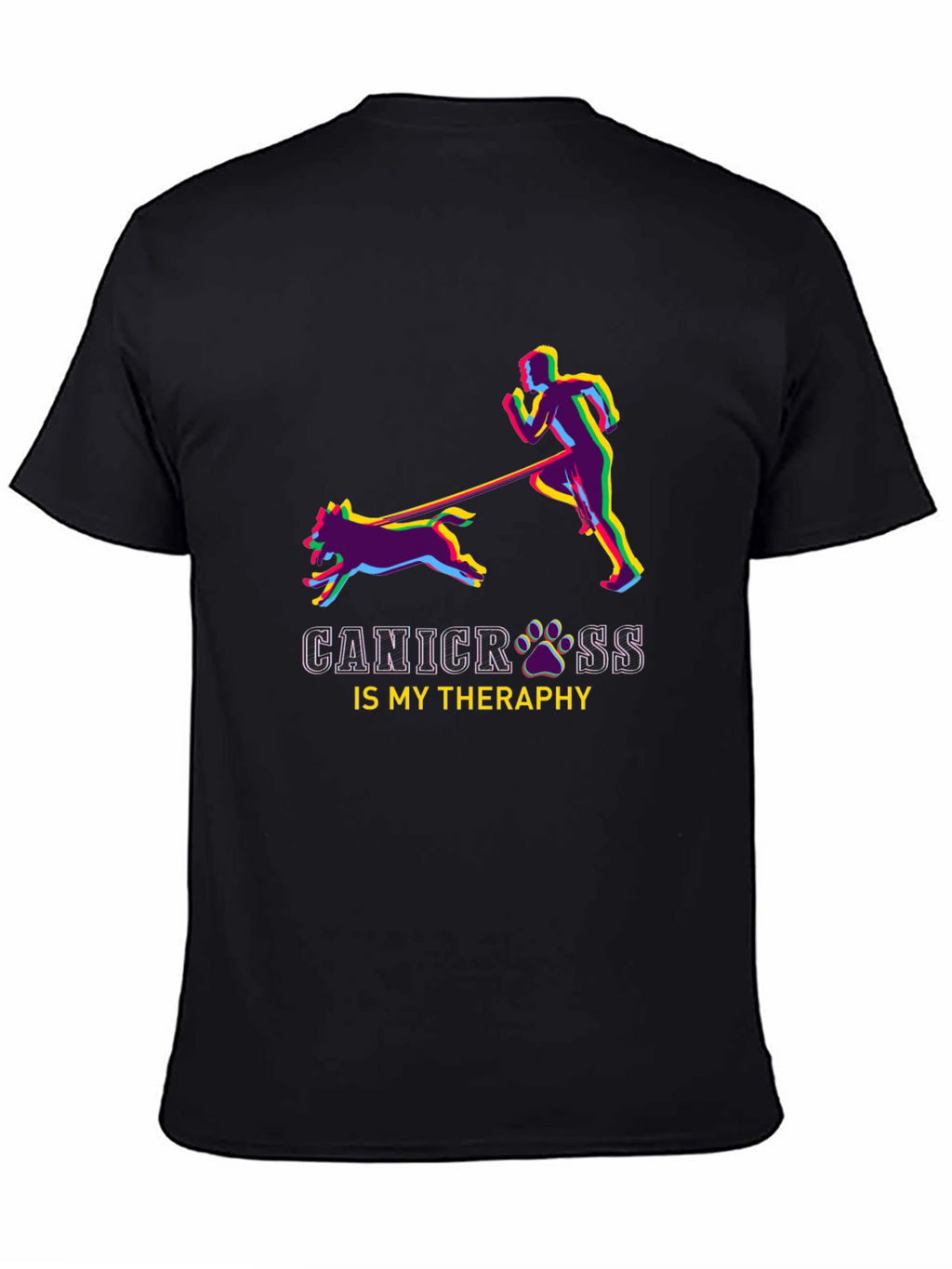 Canicross Therapy Graphic Tee