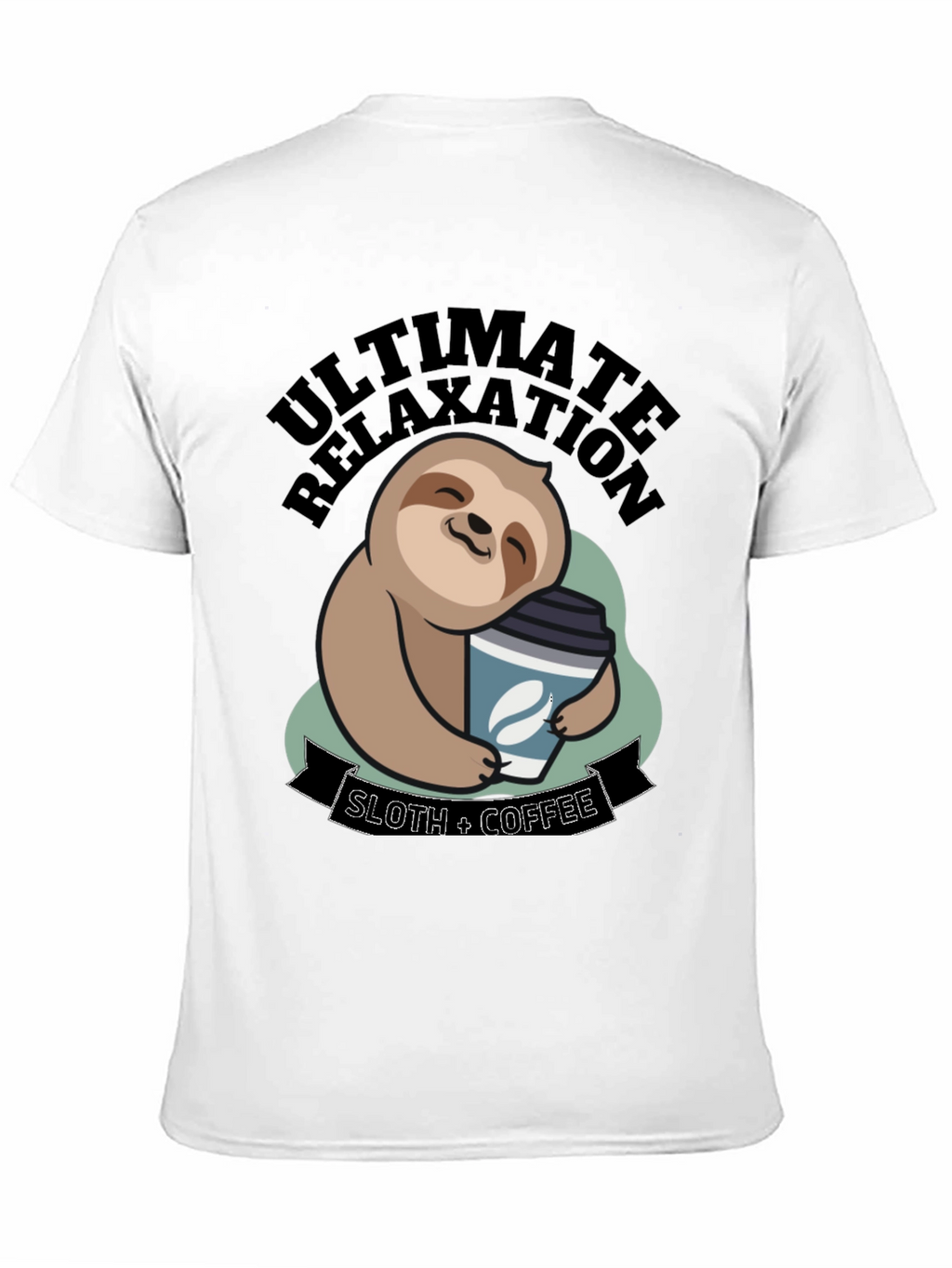 Ultimate Relaxation Sloth Coffee T-Shirt