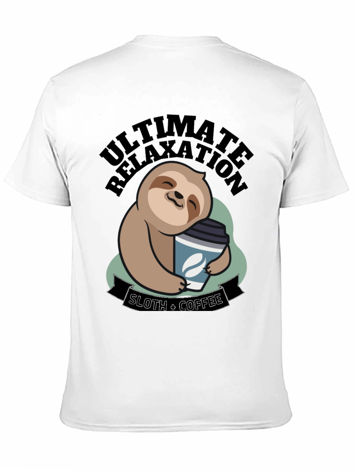Ultimate Relaxation Sloth Coffee T-Shirt