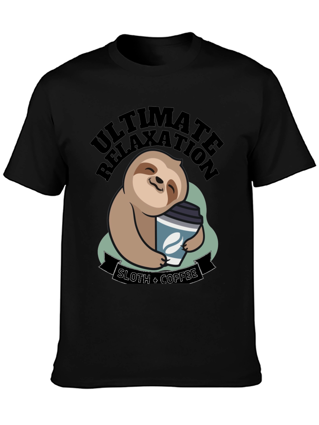 Ultimate Relaxation Sloth Coffee T-Shirt