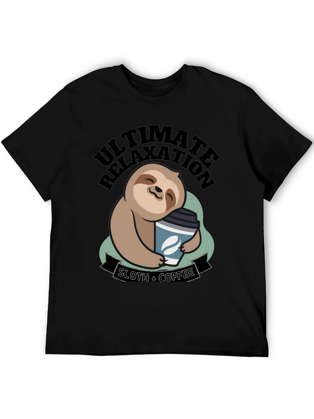 Ultimate Relaxation Sloth Coffee T-Shirt