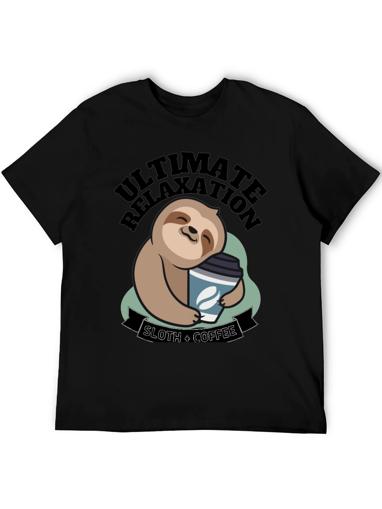 Ultimate Relaxation Sloth Coffee T-Shirt