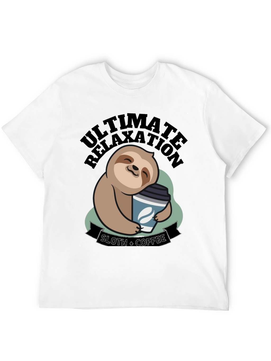 Ultimate Relaxation Sloth Coffee T-Shirt