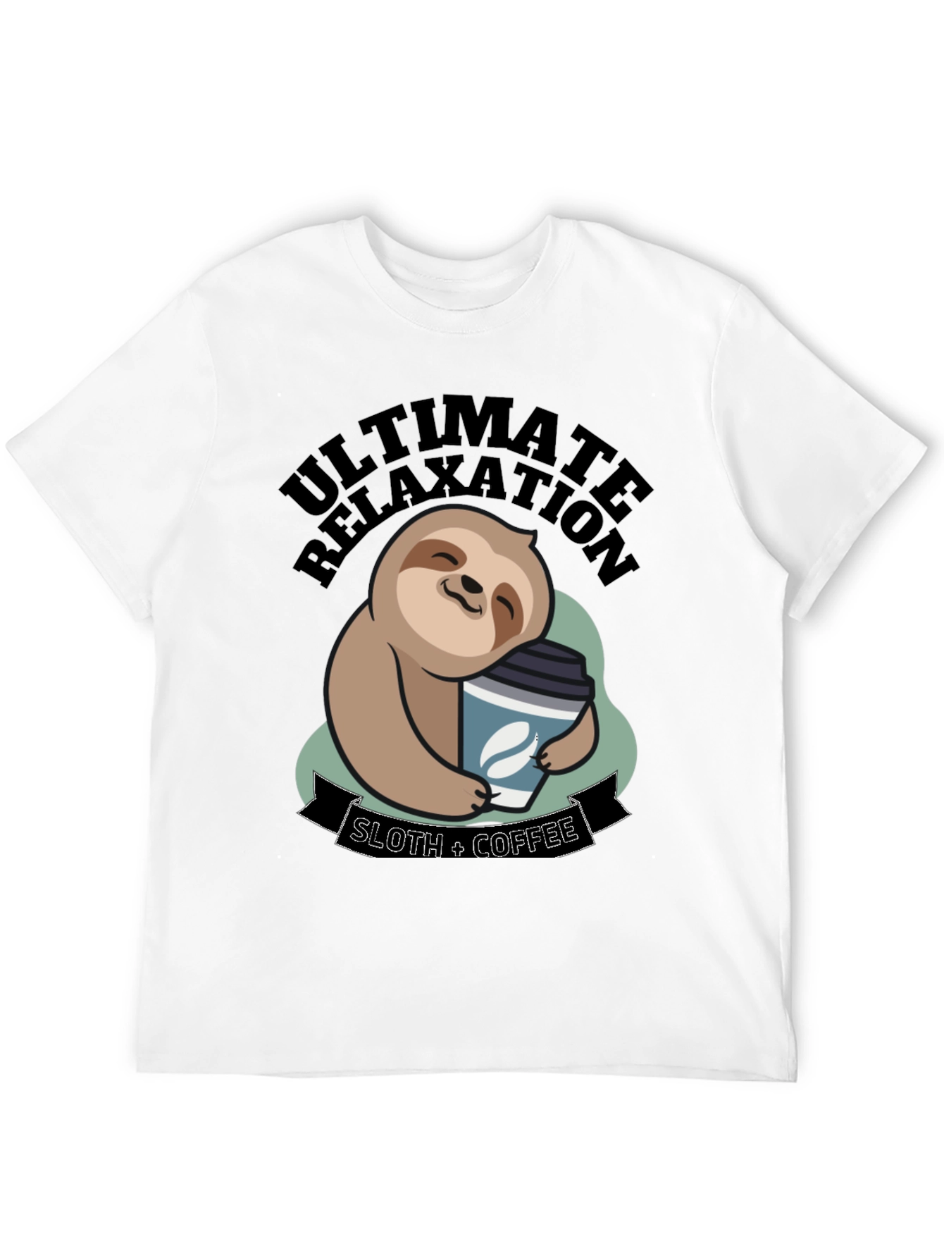 Ultimate Relaxation Sloth Coffee T-Shirt
